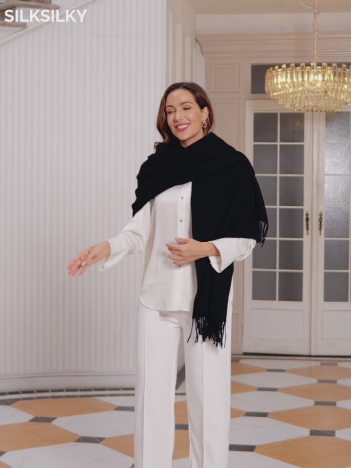 SilkSilky-AU Wool Scarf video 001