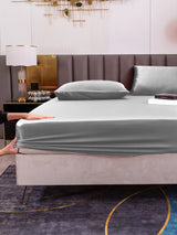 [Silver] SilkSilky-AU 19Momme Bedding Set 006