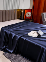 [Dark Blue] SilkSilky-AU 22Momme Sheet 004