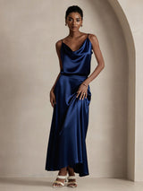 [Dark Blue] SilkSilky-AU Skirt 006