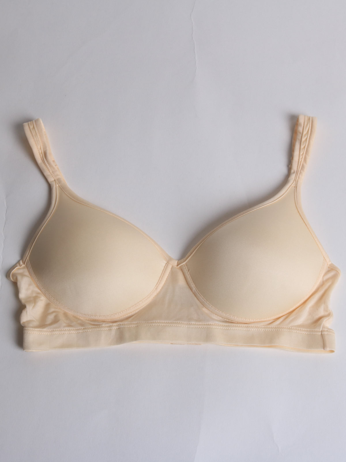 SilkSilky AU Silk Knitted Bra Beige 007