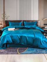 [Teal] SilkSilky-AU 22Momme Bedding Set 001