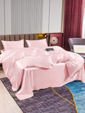 SilkSilky AU 22Momme Pure Silk Bedding Set Pink 004