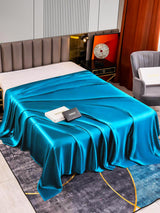 [Teal] SilkSilky-AU 22Momme Sheet 002