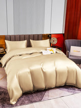 [Beige] SilkSilky-AU 22Momme Bedding Set 005