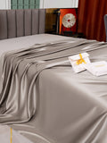 SilkSilky AU 25Momme Pure Silk Sheet Gray 004