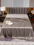 SilkSilky AU 22Momme Pure Silk Sheet Gray 001