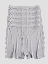 [Gray] SilkSilky-AU 100% Silk Jersey Men's Underwear 002