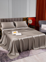 [Gray] SilkSilky-AU 22Momme Bedding Set 003
