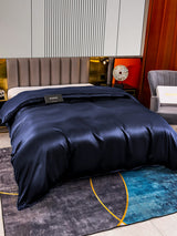 [Dark Blue] SilkSilky-AU 22Momme Duvet Covers 003