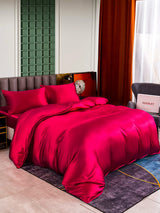 [Wine] SilkSilky-AU 25Momme Bedding Set 006