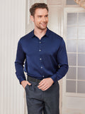 SilkSilky-AU-Silk-Long-Sleeve-Collar-Men's-Shirt-Dark-Blue-004