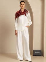 [Wine] SilkSilky-AU Scarf 006