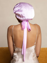 [Lavender] SilkSilky-AU Sleep Cap 005