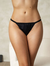[Black] SilkSilky-AU Panty 001