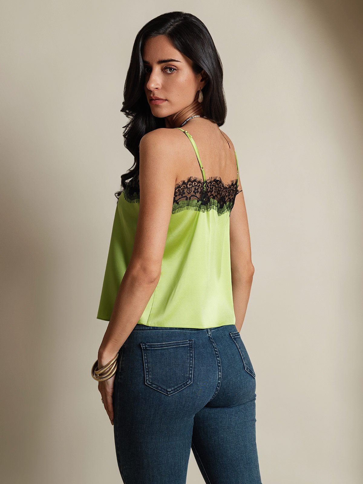SilkSilky-AU 19Momme Silk Camisoles MintGreen 002