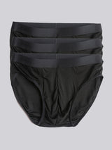 [Black] SilkSilky-AU 100% Silk Jersey Men's Underwear 006