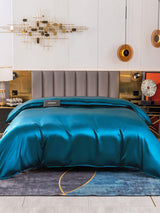 [Teal] SilkSilky-AU 19Momme Duvet Covers 002