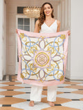 SilkSilky AU Pure Silk Scarf Gold 005