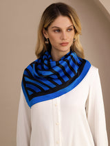 [Blue Arcs] SilkSilky-AU Scarf 003