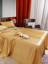 [Champagne] SilkSilky-AU 25Momme Bedding Set 005