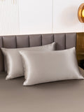 SilkSilky-AU 19Momme Pure Silk Pillowcase Gray 005