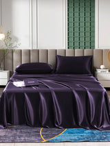[Deep Purple] SilkSilky-AU 25Momme Bedding Set 002