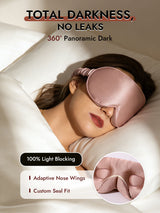 [Pale Mauve] SilkSilky-AU 22Momme Sleep Mask 002