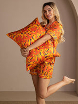 [Orange Dog] SilkSilky-AU Pillowcase 001