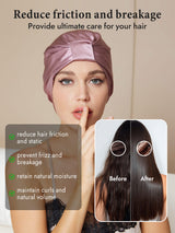 [Pale Mauve] SilkSilky-AU Sleep Cap 003