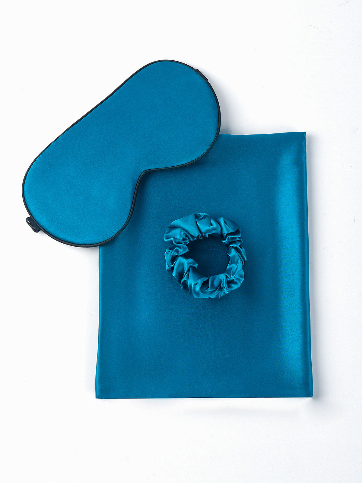 SilkSilky AU 19Momme Pure Silk Pillowcase Set Teal 005