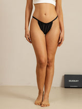 [Black] SilkSilky-AU Panty 001