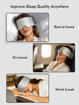 [Silver] SilkSilky-AU Sleep Mask 006