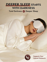 [Light Gray] SilkSilky-AU 22Momme Sleep Mask 005