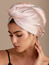 [Light Pink] SilkSilky-AU Hair Towel Wrap 001