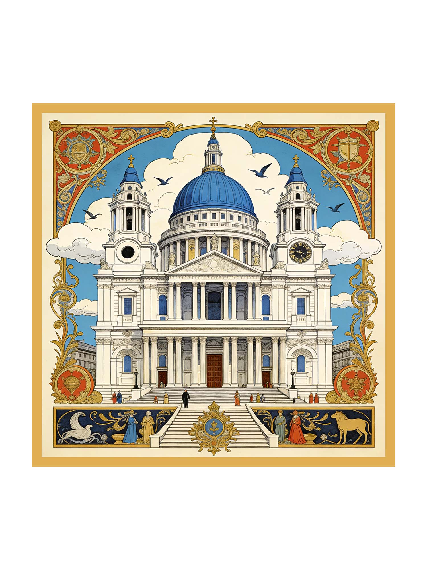 [P107] SilkSilky-AU Pure Silk Scarf 001