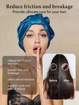 [Teal] SilkSilky-AU Sleep Cap 003