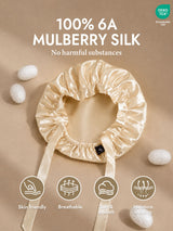 [Champagne] SilkSilky-AU Sleep Cap 002