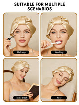 [Champagne] SilkSilky-AU Sleep Cap 006