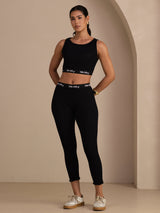 [Black] SilkSilky-AU Womens Pants 007