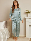 SilkSilky-AU-Pure-Silk-Long-Sleeve-Collar-Women's-Pyjamas-Light-Blue-003