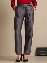 [Gray] SilkSilky-AU Women's Pants 001