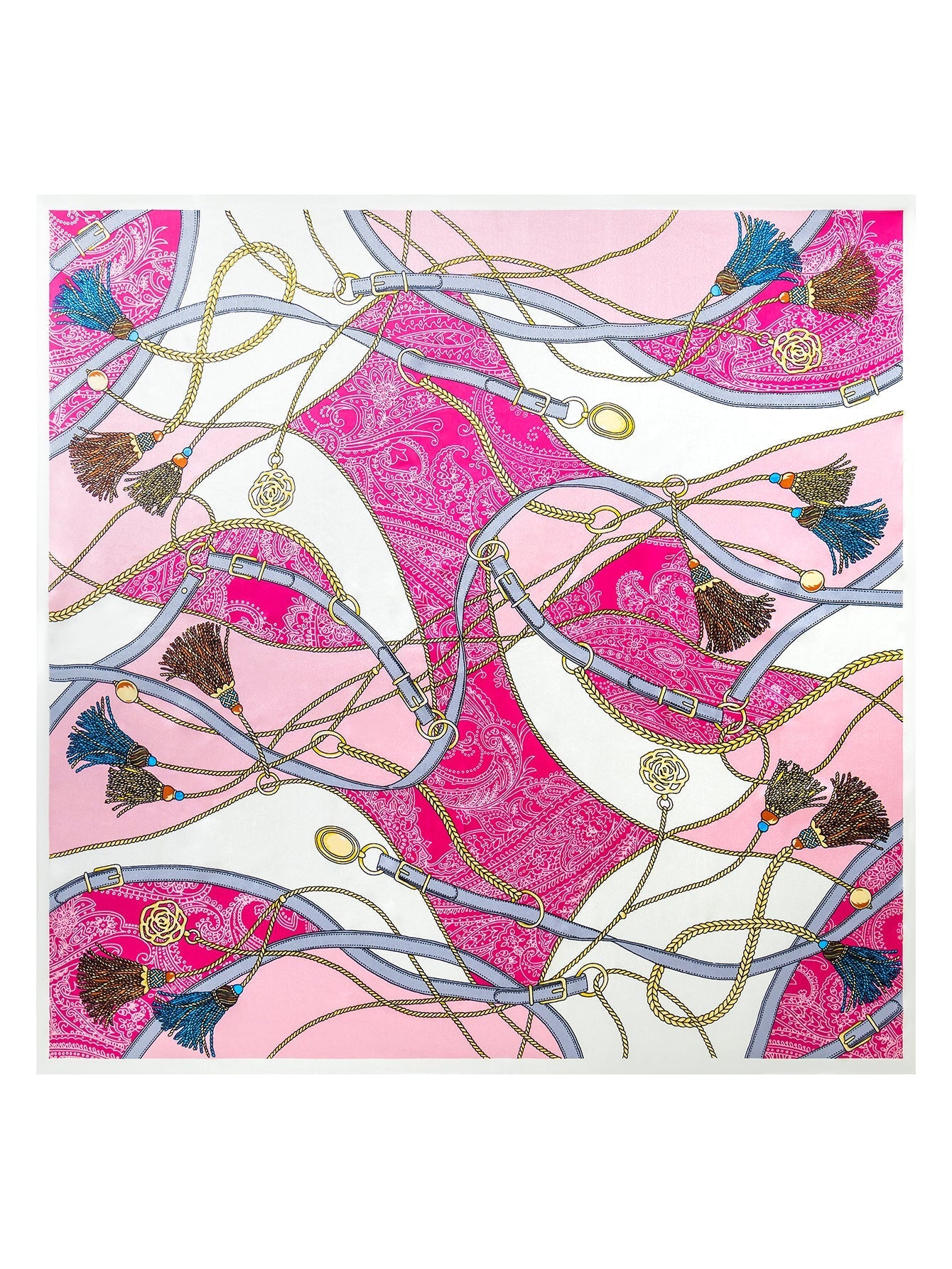 [P004] SilkSilky-AU Pure Silk Scarf 002,