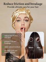 [Champagne] SilkSilky-AU Sleep Cap 003
