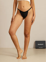 [Black] SilkSilky-AU Panty 006