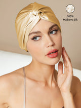 [Champagne] SilkSilky-AU Sleep Cap 001