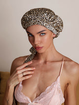 [Leopard] SilkSilky-AU Sleep Cap 003