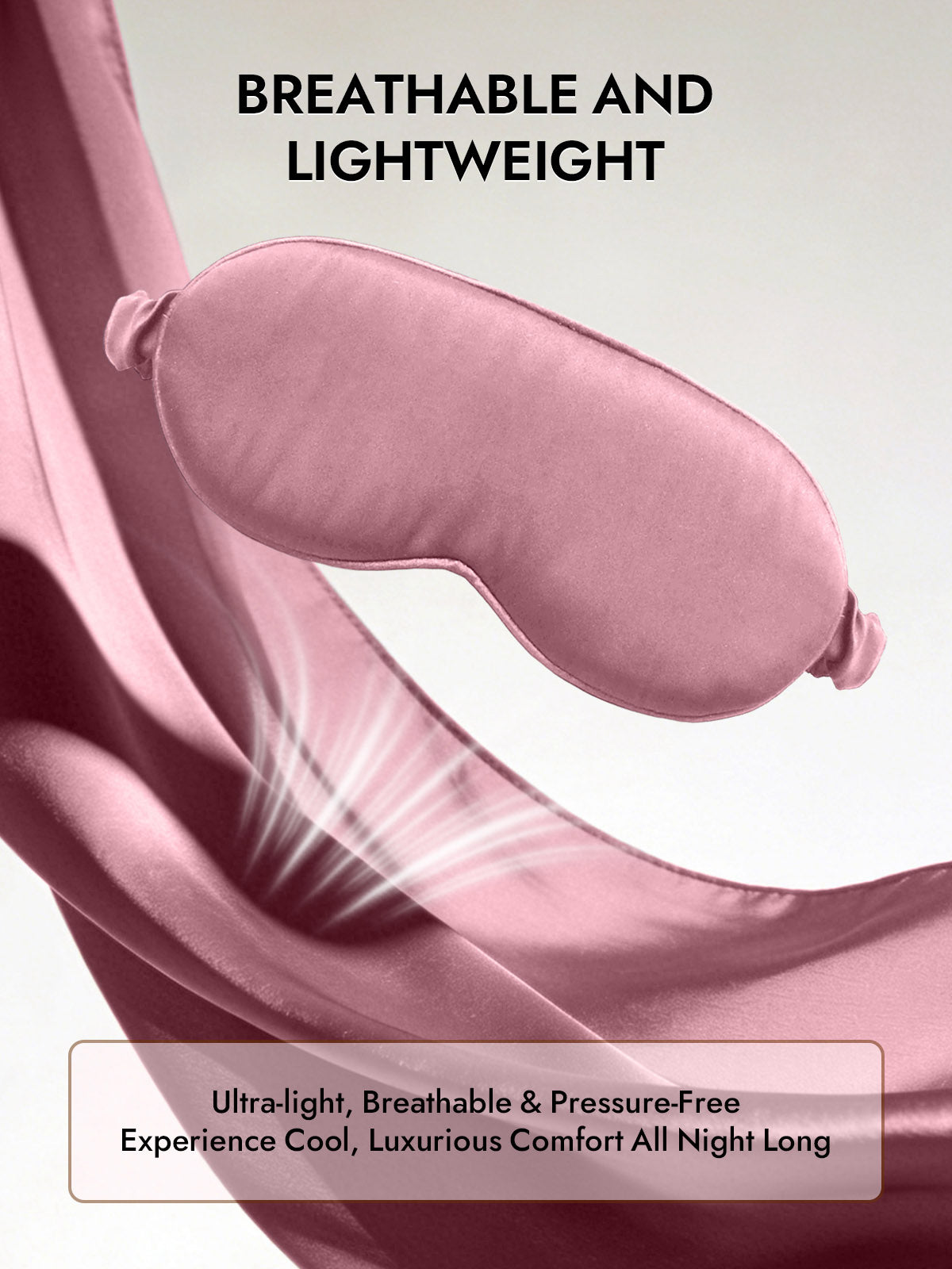 [Pale Mauve] SilkSilky-AU Eye Mask 005