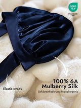 [Dark Blue] SilkSilky-AU Sleep Cap 002