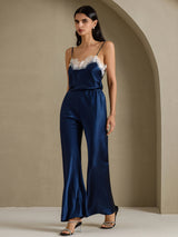[Dark Blue] SilkSilky-AU Women's Pants 006